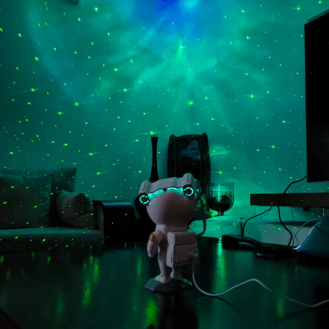 Futuristic Galaxy Projection Lamp