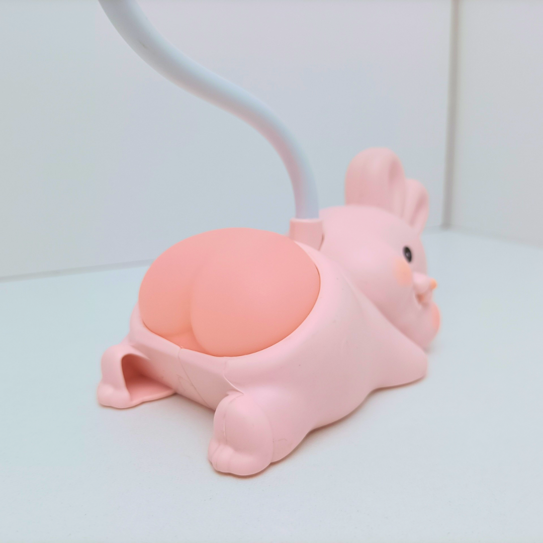 Rabbit LED  Lamp for Kids with Night Light for Study Table, Bedroom, Study Room, Reading , Ambient Light , USB Charging,