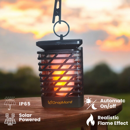 Solar Lanterns  Flame Soft Ambient Light for Garden, Pathway, Patio, Balcony.