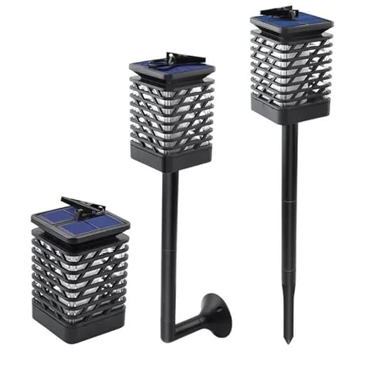 Solar Lanterns  Flame Soft Ambient Light for Garden, Pathway, Patio, Balcony.