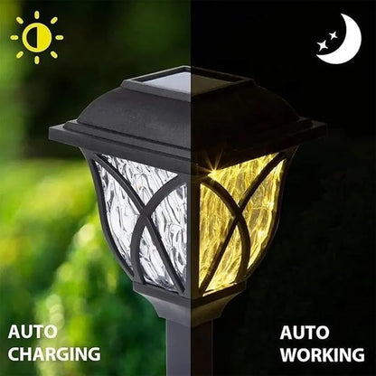 Outdoor with Solar Powered LED