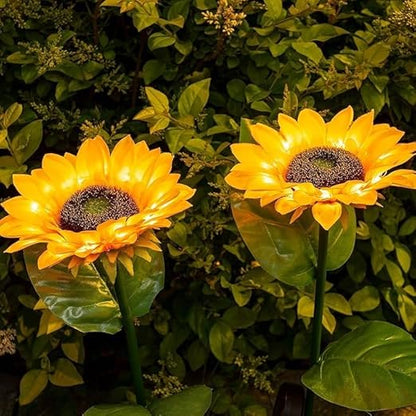 Sunflower Solar Garden Lights