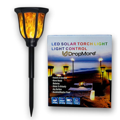 LED Solar Torch Light