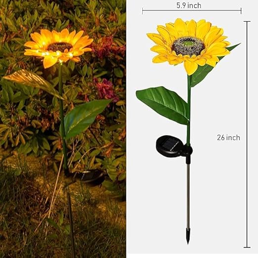 Sunflower Solar Garden Lights