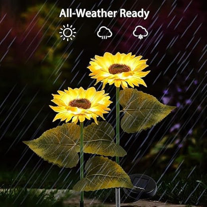 Sunflower Solar Garden Lights