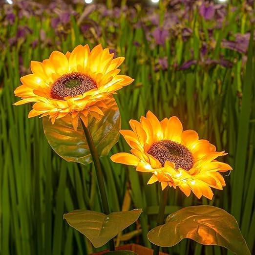 Sunflower Solar Garden Lights