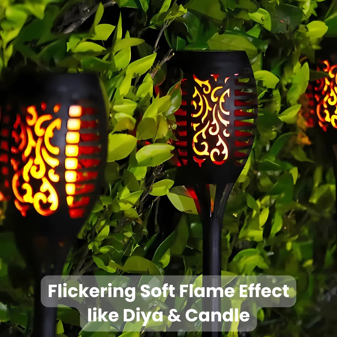 Solar Flame Light 12 LED