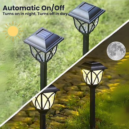 Outdoor with Solar Powered LED