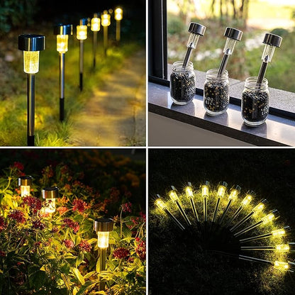 Stainless Steel Solar Pathway Lights