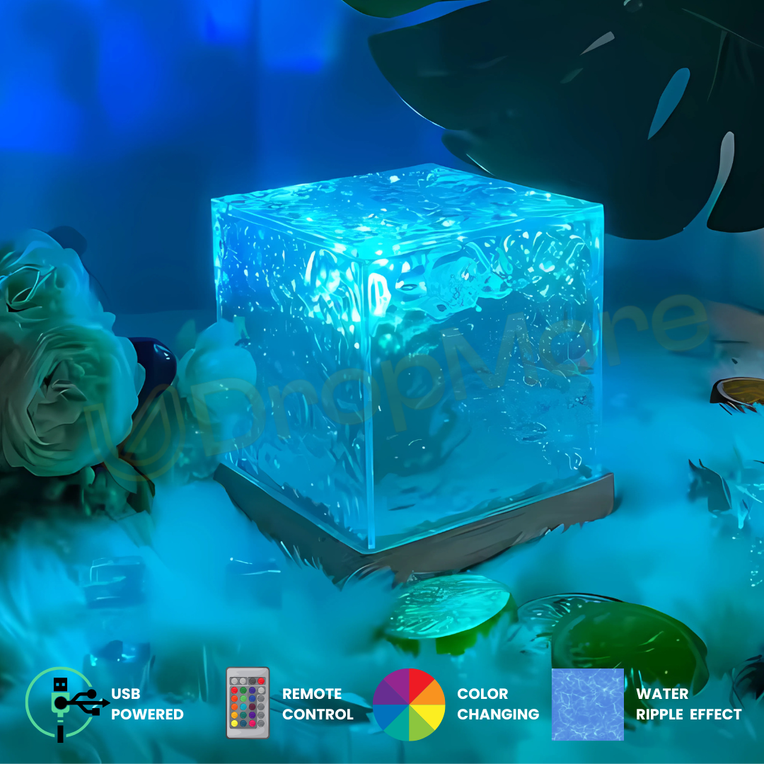 Water Ripple Projection Color-Changing LED Light
