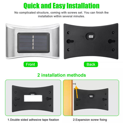 Solar Wall Light 6 LED