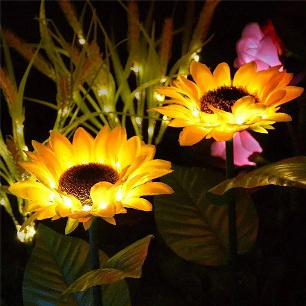 Sunflower Solar Garden Lights