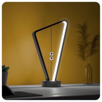 Magnetic Anti-Gravity Lamp (Black)