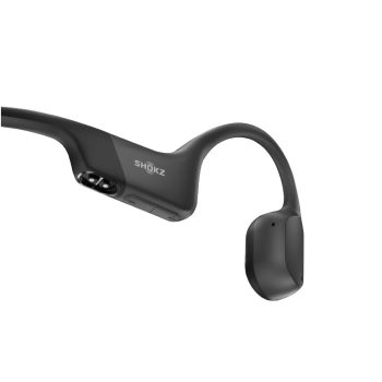 SHOKZ OpenRun Bone Conduction Sports Headphones, Bluetooth (Black)