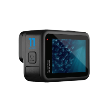 GoPro HERO11 Black Waterproof Action Camera with Dual LCD Display, 5.3K60 Ultra HD Video, 27MP Photos, 1080p Live Streaming, Enduro Battery (Black)