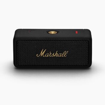 Marshall Emberton II 20 W Wireless Bluetooth Portable Outdoor Speaker (Black & Brass)