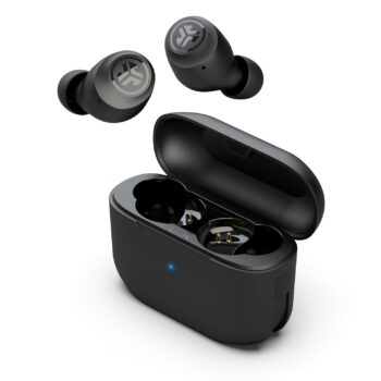 JLab Go Air Pop True Wireless Bluetooth In Ear Earbuds + Charging Case Dual Connect