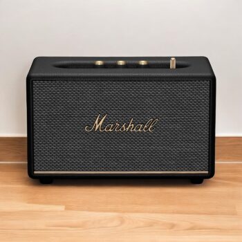 Marshall Acton III 60 W Bluetooth Powered Home Speaker, Black