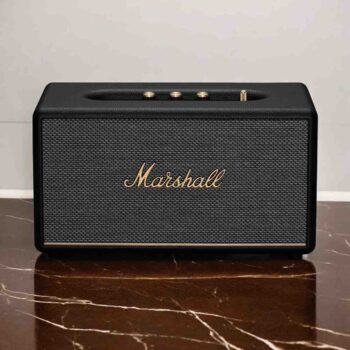 Marshall Stanmore III Bluetooth Wireless Powered Speaker (Black) – 50 Watts