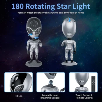 Alien Galaxy Projector Lamp