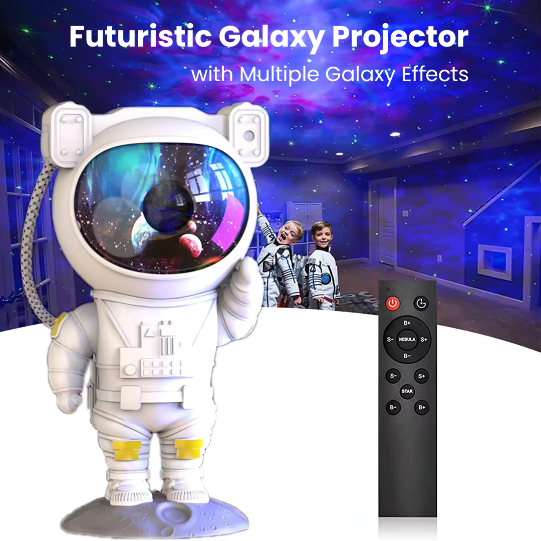 Futuristic Galaxy Projection Lamp